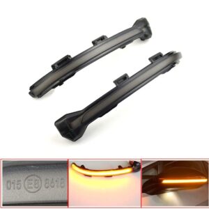 Indicatore di Direzione Dinamico Indicatore Retrovisore LED for- Golf Mk7 7,5 7 GTI R GTD