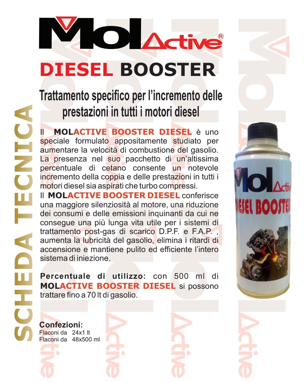 MOLACTIVE BOOSTER DIESEL -500ML- Autocarrozzeria Fiorella